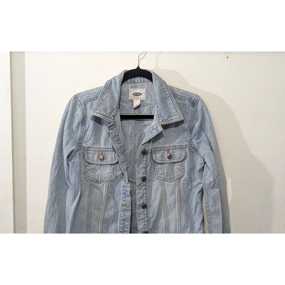 Light Blue Jean Jacket - Old Navy sz. S - Picture 2 of 5